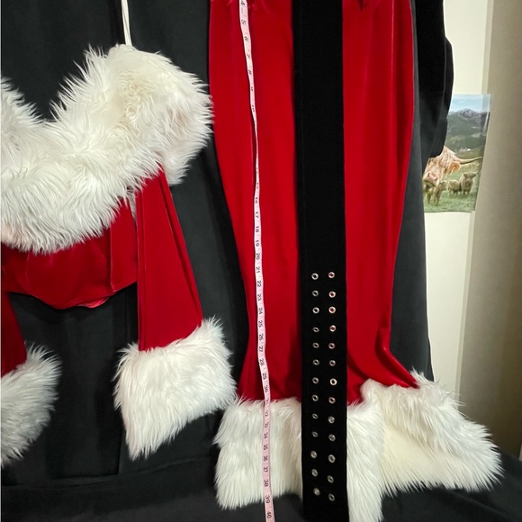 Miss Santa Pin up outfit Naughty IS Nice - Picture 3 of 12